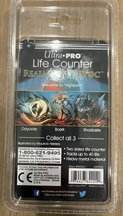 ULTRA PRO LIFE COUNTER DAYOOTE REALMS OF HAVOC LIMITED EDITION COLLECTORS EXCLUS - Image 4