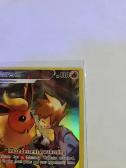2022 Pokemon SWSH Brilliant Stars Flareon Trainer Gallery Holo #TG01/TG30 - Image 5