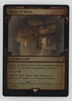 Scroll Showcase - Mines of Moria Foil #0708 - Image 1