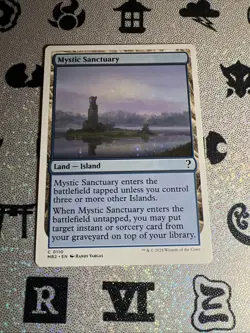 MTG - Mystic Sanctuary (White Border) Mystery Booster 2 Regular NM - Image 1