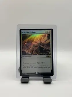 MTG, Glorious Anthem FOIL $3 ORDER MIN Prerelease LP 21 Core Set 2021 Foil - Image 1