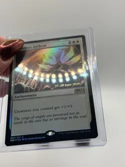 MTG, Glorious Anthem FOIL $3 ORDER MIN Prerelease LP 21 Core Set 2021 Foil - Image 2