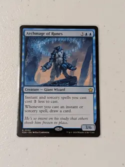 MTG Archmage of Runes - Foundations NM - Image 1