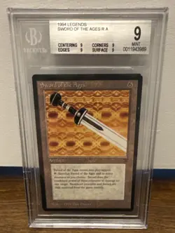 MTG Sword of the Ages - Legends - BGS 9 MINT - Image 1
