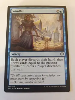 MTG - The Lost Caverns of Ixalan - Windfall - NM - NF - Image 1