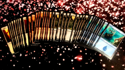 GirlGames - MTG ACR LAND SET NM - LOT OF 40 MATCHED BASIC LAND ASSASSIN'S CREED - Image 1