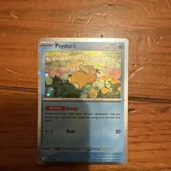 Psyduck 007 Black Star Promo Mega Evolution Pokemon TCG NM-Mint - Image 1