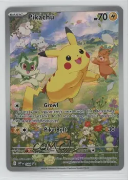 Pikachu (Paldea Adventure Chest) Holo Pokemon Scarlet & Violet Black Star Promo - Image 1