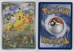 Pikachu (Paldea Adventure Chest) Holo Pokemon Scarlet & Violet Black Star Promo - Image 3