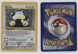 Snorlax Holo Pokemon Jungle #11 1999 - Image 3