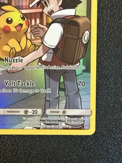 2019 Pokemon Sun And Moon Pikachu 241/236 Cosmic Eclipse Secret Rare - Image 5