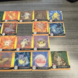 Pokemon Artbox 1999 Action Flipz Cards Premier Edition 98% Full Set Lenticular - Image 4