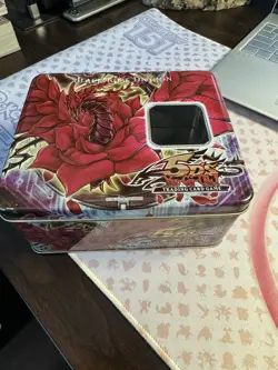 Yu-Gi-Oh black rose dragon 5D'S collectors tin 2008 - Image 1