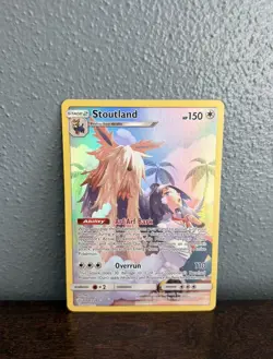 Pokemon Stoutland (Secret) - SM - Cosmic Eclipse 248/236 Holo LP - Image 1
