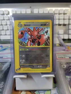 SCIZOR 32/147 Aquapolis E-SERIES NON-HOLO rare Pokemon TCG card - Image 2