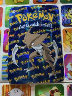 Pokemon 151 Vintage Pocket Monsters Vending HOLO Prism Sticker 2000 Nintendo - Image 5