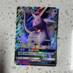 Pokemon TCG Espeon GX Full Art Promo Holo SM35 Sm English - Image 1