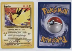 Zapdos Pokemon WOTC Black Star Promo #23 1999 - Image 3
