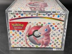 Pokemon 151 SV3.5 Booster Bundle Display Case Sealed W/Acrylic Case - Image 5
