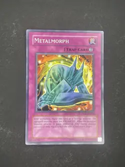Yu-Gi-Oh Metalmorph PP01-EN014 Premium Unlimited Edition Super Rare Lp - Image 1