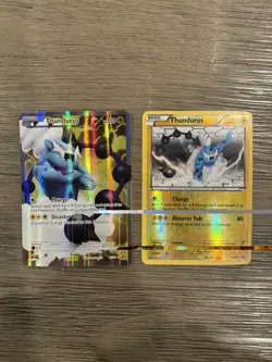 Pokemon TCG Thunderus Full Art Holo Rare 97/98 XY Ancient Origins + BW41 Promo - Image 1