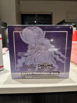 Pokemon Chilling Reign Elite Trainer Box Shadow Rider Calyrex ETB READ DESCRIPT - Image 1