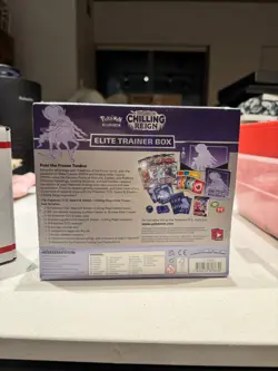 Pokemon Chilling Reign Elite Trainer Box Shadow Rider Calyrex ETB READ DESCRIPT - Image 2