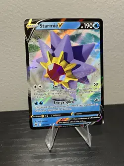 Pokemon Starmie V Ultra Rare Full Art Holo 030/189 Astral Radiance 190 HP - Image 1
