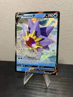 Pokemon Starmie V Ultra Rare Full Art Holo 030/189 Astral Radiance 190 HP - Image 2