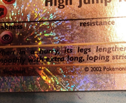 2002 Pokemon Hitmonlee 60HP Reverse Holo Rare Legendary Collection 13/110 - Image 5