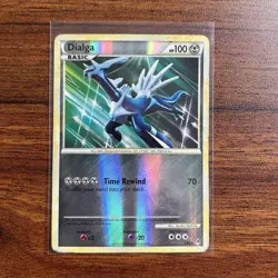 Pokemon 2011 Pokemon Call Of Legends Dialga 3/95 Reverse Holo Heavily Played HP - Image 1