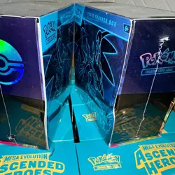 Pokemon TCG Mega Evolution Phantasmal Flames Elite Trainer Box (Scratch n Dent) - Image 3