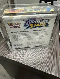Pokemon TCG Sword & Shield - Brilliant Stars Booster Box - Factory Sealed - Image 2