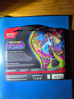 Pokemon Mega Evolution Phantasmal Flames Sneasel 3 Pack Blister FACTORY SEALED - Image 4