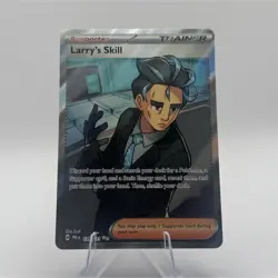 Pokemon Larry's Skill Ultra Rare Full Art Holo 139/131 Sv: Prismatic Evolutions - Image 1