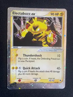 Electrabuzz ex 97/109 | 2003 Pokemon EX Ruby & Sapphire Holo | MP - Image 1