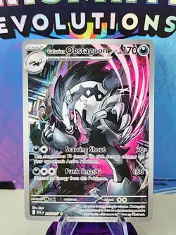 Pokemon - 245/217 Galarian Obstagoon Illustration Rare - Ascended Heroes - Image 1