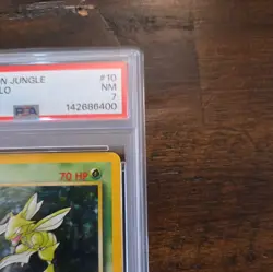 1999 Pokemon TCG Jungle UNLIMITED #10/64 Scyther Holo PSA 7 Near Mint - Image 3