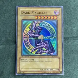 Yugioh Dark Magician SDY-006 1st Edition North American Glossy LP - Image 1
