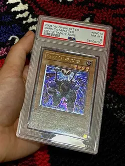 Yu-Gi-Oh CRV-EN013 - DARK CATAPULTER Ultimate Rare NM+ PSA 8 EURO - Image 2