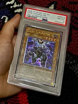 Yu-Gi-Oh CRV-EN013 - DARK CATAPULTER Ultimate Rare NM+ PSA 8 EURO - Image 5
