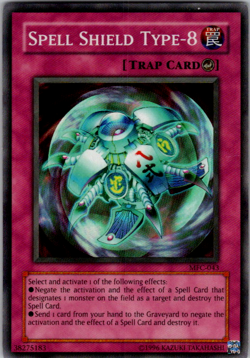 Spell Shield Type-8 Magician's Force MFC-043 Super Rare - Image 1