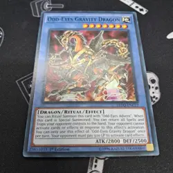 Odd-Eyes Gravity Dragon LEDD-ENC12 1st Edition NM Near Mint Yu-Gi-Oh! Card - Image 3