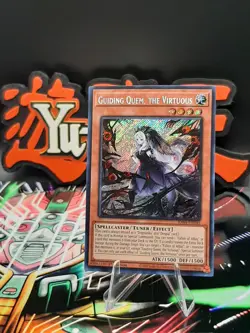 Yu-Gi-Oh! Guiding Quem, The Virtuous RA04-EN043 Secret Rare 1st Ed NM - Image 1