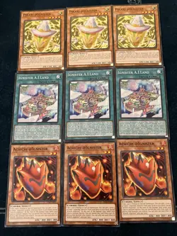 @ignister OTS 28 Core Achichi A.i. Land Pikari Playsets Yugioh OP28 Commons - Image 1