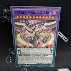 Supreme King Z-ARC LED6-EN054 Unlimited LP+ Light Play Yu-Gi-Oh! Card - Image 1