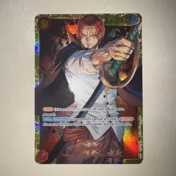 OP01-120 Shanks Secret Rare English One Piece TCG Card One Piece Card Game CCG - Image 1