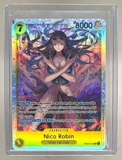 Nico Robin 2026 One Piece Heroines Edition #EB03-055 Super Rare - Image 1
