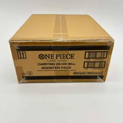 One Piece TCG OP-13 Carrying On His Will English Booster Box Case SEALED NEW - Image 1