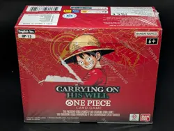 12x One Piece OP-13 Carrying On His Will Booster Boxes Sealed English Open Case - Image 2